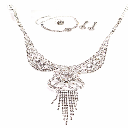 KOMPLET naszyjnik...