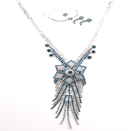 KOMPLET naszyjnik...