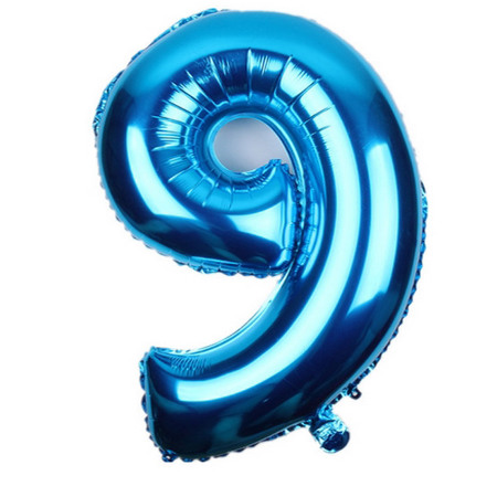 BALON FOLIOWY CYFRA HEL...