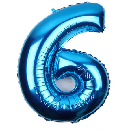 BALON FOLIOWY CYFRA HEL...