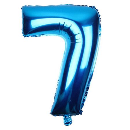 BALON FOLIOWY CYFRA HEL...