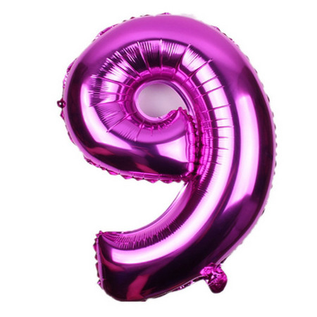 BALON FOLIOWY CYFRA HEL...