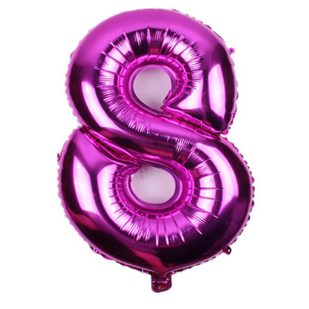 BALON FOLIOWY CYFRA HEL...