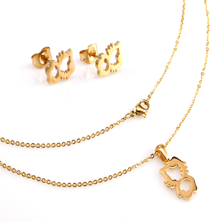 KOLCZYKI NASZYJNIK...