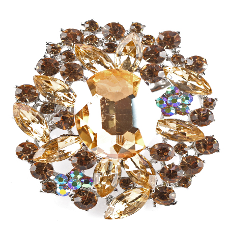 BROSZKA KRYSZTAŁOWA VINTAGE...