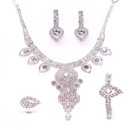 KOMPLET naszyjnik kolia...