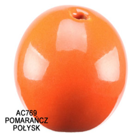 CERAMIKA KULA POMARAŃCZOWY...
