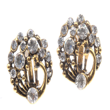 ELEGANCKIE KLIPSY METAL PAW...