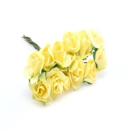 RÓŻYCZKI PAPIEROWE RÓŻA NA...