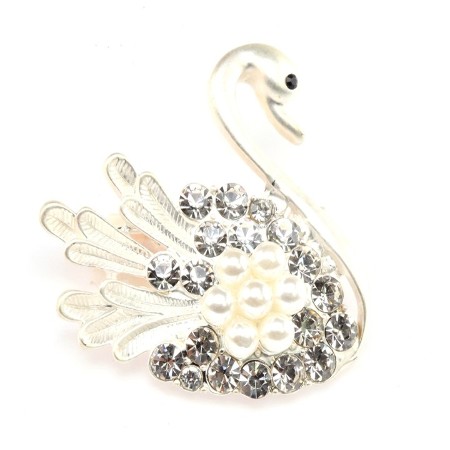 PIĘKNA BROSZKA ŁABĘDŹ...