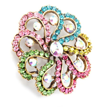 BROSZKA KLASYCZNA CYRKONIE...