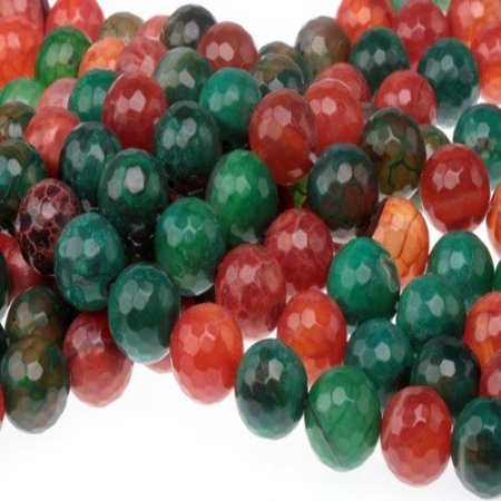 KAMIEŃ AGAT FASET KULA 14mm...