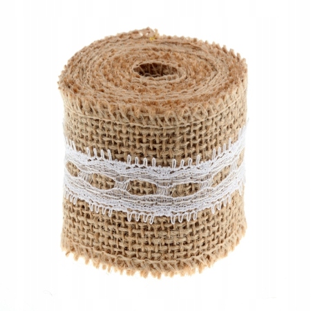 TAŚMA WSTĄŻKA JUTOWA...