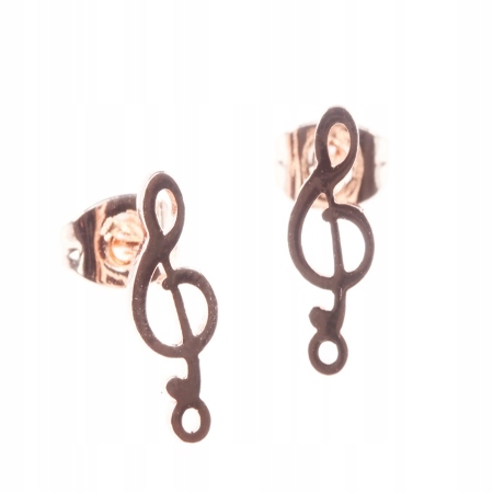 KOLCZYKI ZŁOTE STAL...