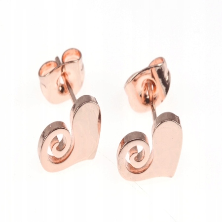 KOLCZYKI ZŁOTE STAL...