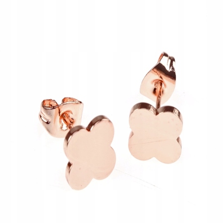 KOLCZYKI ZŁOTE STAL...