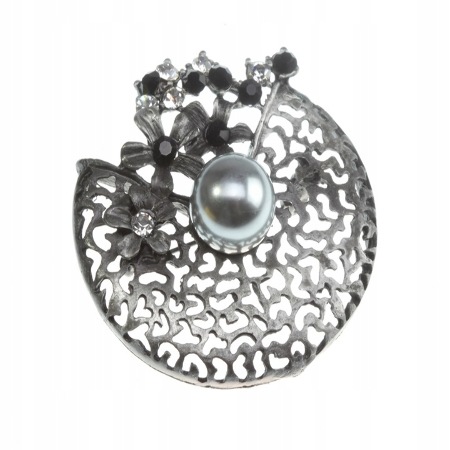 PIĘKNA BROSZKA WISIOR PERŁA...