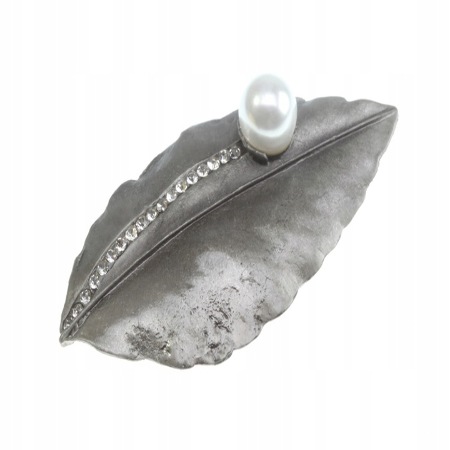 PIĘKNA BROSZKA WISIOR PERŁA...