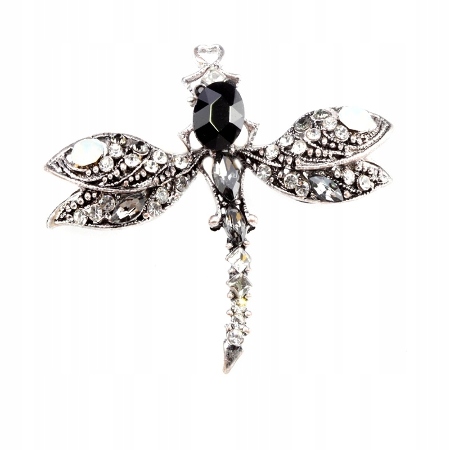 PIĘKNA BROSZKA VINTAGE WAŻKA