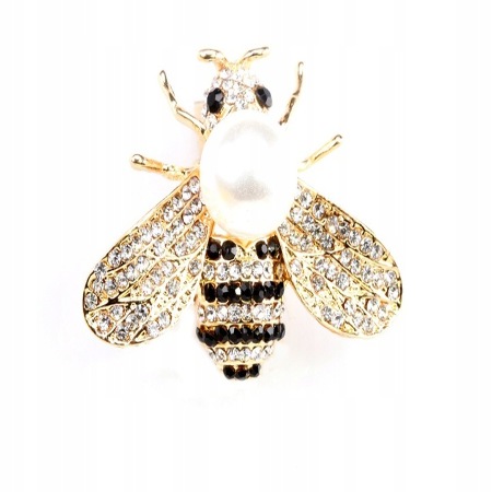 PIĘKNA BROSZKA OWAD...