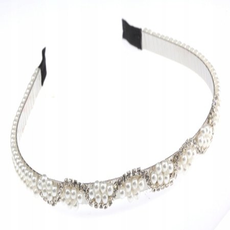 OPASKA DO WŁOSÓW BIAŁA...