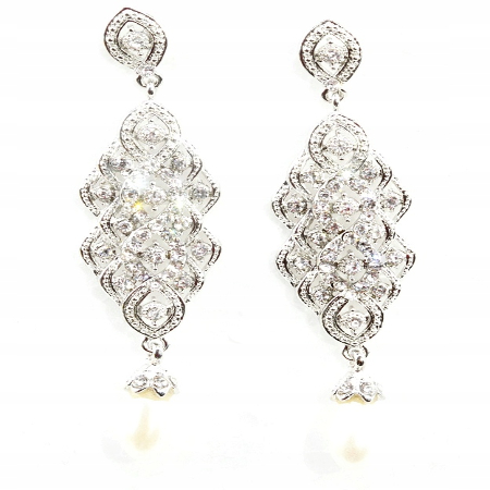 KOLCZYKI DŁUGIE BALOWE...