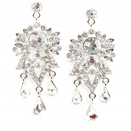 KOLCZYKI DŁUGIE BALOWE...