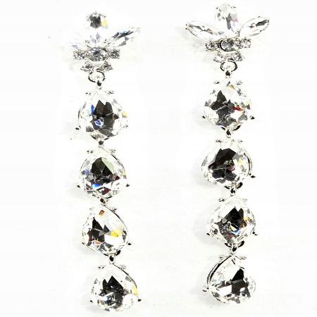 KOLCZYKI DŁUGIE BALOWE...