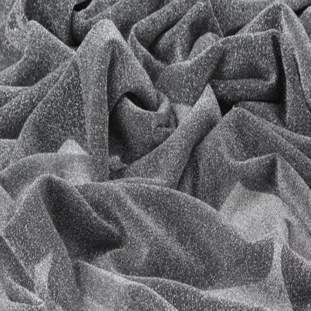 DZIANINA BROKATOWA SREBRNA...