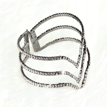 STYLOWA BRANSOLETKA SZTYWNA...