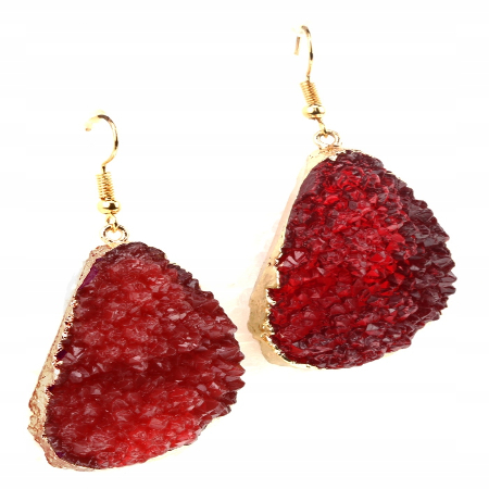 KOLCZYKI WISZĄCE DRUZA...