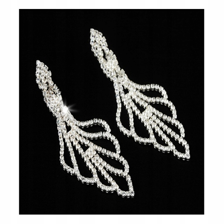 KOLCZYKI DŁUGIE BALOWE...