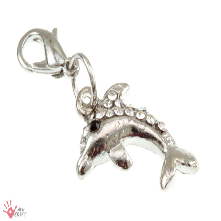 CHARMS ZAWIESZKA DELFIN 2szt