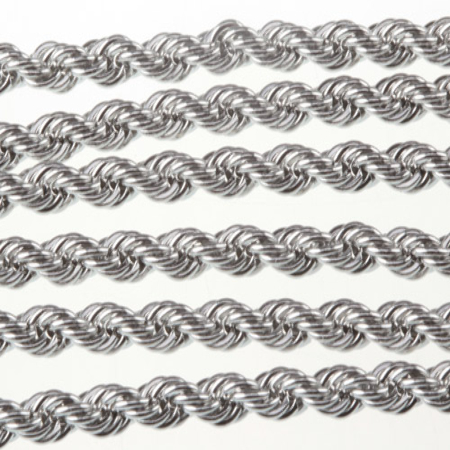 ŁAŃCUSZEK SKRĘCANY 4mm STAL...