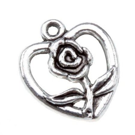 ZAWIESZKA BALI CHARMS SERCE...