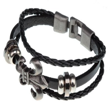 BRANSOLETKA MĘSKA RZEMIEŃ 20cm