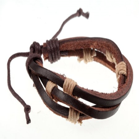 BRANSOLETKA MĘSKA RZEMIEŃ...