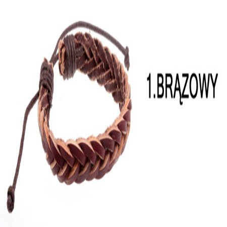 BRANSOLETKA MĘSKA RZEMIEŃ...