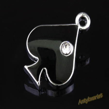 ZAWIESZKA CHARMS PIK 16mm 2szt