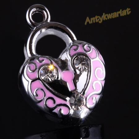 ZAWIESZKA CHARMS SERCE 15mm...