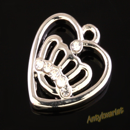 ZAWIESZKA CHARMS 3D SERCE...