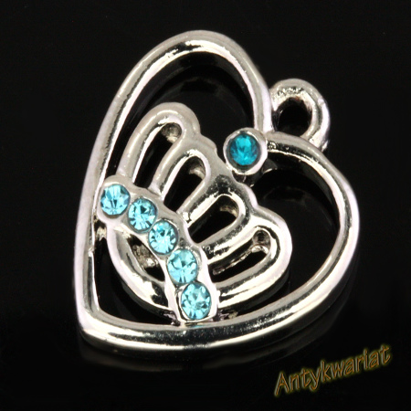 ZAWIESZKA CHARMS 3D SERCE...