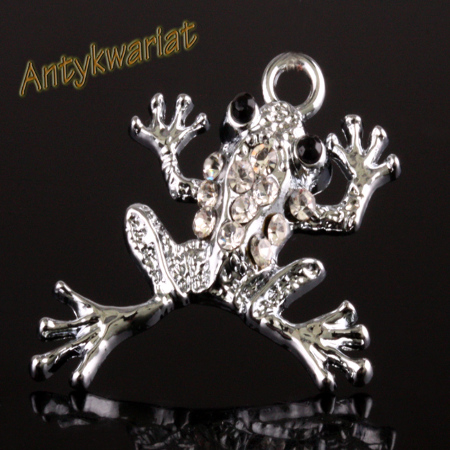 ZAWIESZKA CHARMS ŻABA 25mm...