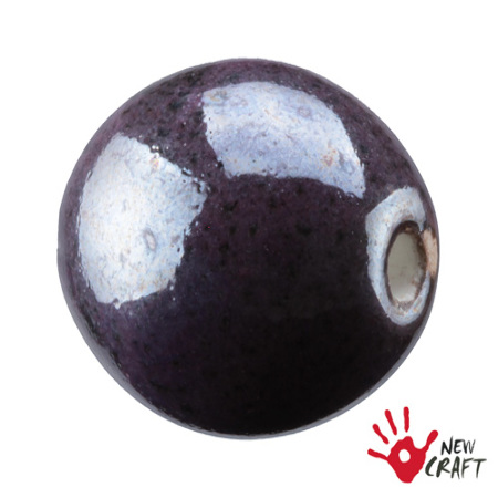 CERAMIKA OWAL FIOLETOWY...