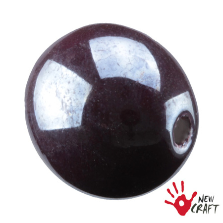 CERAMIKA OWAL ŚLIWKOWY 28mm...