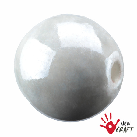 CERAMIKA OWAL JASNY POPIEL...