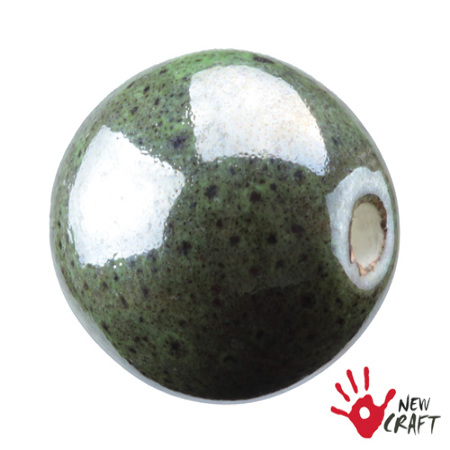 CERAMIKA OWAL ZIELONY 28mm...