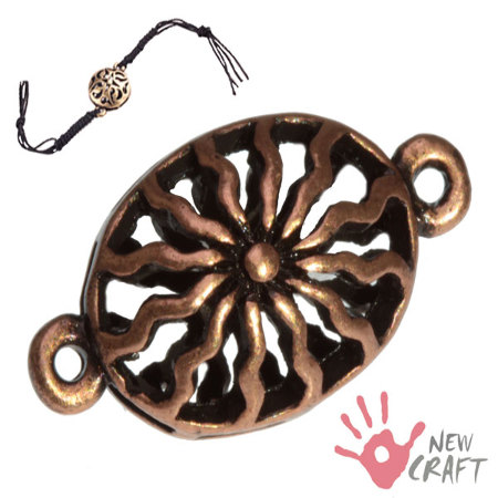 MIEDZIANE BALI ŁĄCZNIK 25mm...