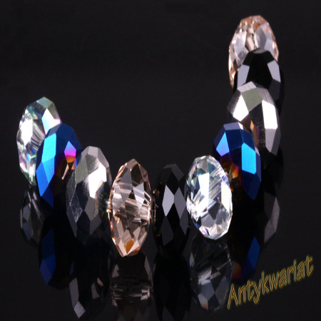 KRYSZTAŁ RONDELLE FASET MIX...