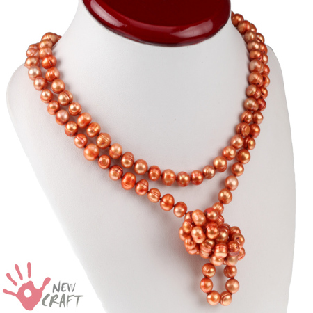 NASZYJNIK PERŁA SŁODKOWODNA...